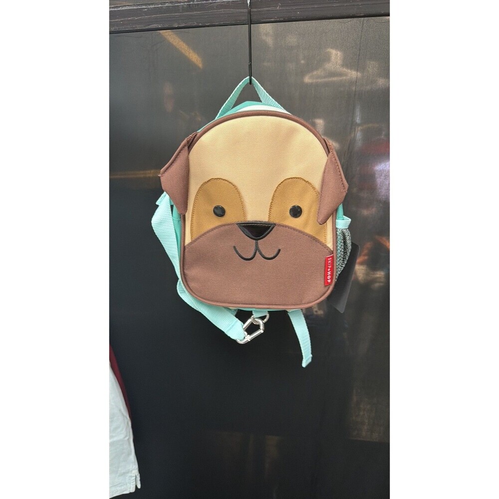 Skip Hop Zoo Mini Dog Backpack with Safety Tether
